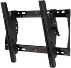 Peerless ST640P  Universal Tilting Wall Mount for Medium 23" - 46" LCD Screens, with Standard Hardware, Black (silver shown)