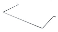 Middle Atlantic LBP-10R90 Set of Ten 90 Degree, 10" Offset Round Rod Horizontal Lacing Bars