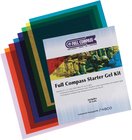 Rosco 1023FCSGSKIT T Full Compass 10"x12" Starter Gel Kit (Includes 16 Assorted 10"x12" Color Effects Filters)