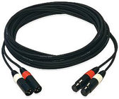 Whirlwind MK4PP05 5'  MK4 Series Dual XLRM-XLRF Cable
