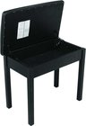 On-Stage Stands KB8902B Flip-Top Wooden Keyboard Bench in Black