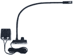 Littlite L2/18 Gooseneck Lamp, 18" Base-mounted, Dimmer, Transformer