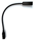 Littlite 12X-HI 12" High Intensity Gooseneck Lamp with 3-Pin XLR Connector