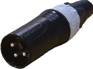 Martin Professional 91613017 3-Pin XLR Male Termination Plug (120 Ohms)