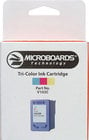 Microboards V102C TriColor Ink Cartridge for 17.1 mL, for PF3, CX1 Disc Printers