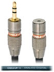 Cable Up M3-MF3-50 50 ft 1/8" TRS Male to 1/8" TRS Female Balanced Headphone Extension Cable