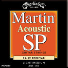 Martin Strings MSP3150 Light/Medium SP 80/20 Acoustic Guitar Strings