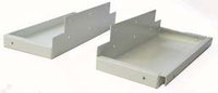 Nigel B Design NB-CTSSPB 1 Pair of Ceiling Supports for NB-2RUPB Standard Size Plenum Equipment Box, with NB-PLHK-5 Hanging Kit