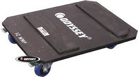 Odyssey FZWMP 20.5"x5.5"x24.25" Heavy Duty Combo Rack Dolly Plate with Wheels