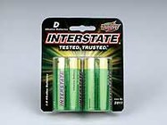 Interstate Battery DRY0020 Workaholic D Batteries, 2pk