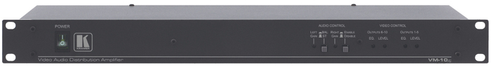 Kramer VM-10XL/110V 1:10 Composite Video & Stereo Audio Distribution Amplifier