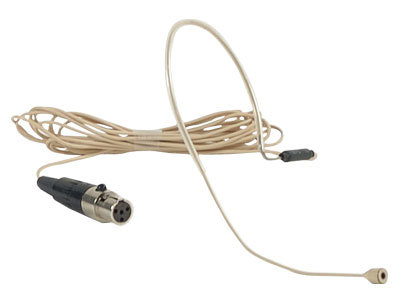 Anchor EM-TA4F Over-the-Ear Microphone Ultra-Lite With TA4F Connector, Tan