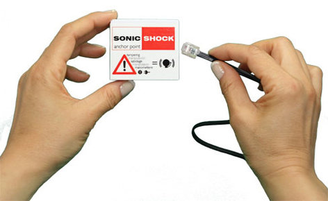 Sonic Shock ANCHOR-PT-SENSOR-SUB Anchor Point Sensor,SonicShock
