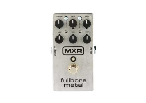 MXR M116-MXR M116 Fullbore Metal Guitar Effect Pedal, Distortion