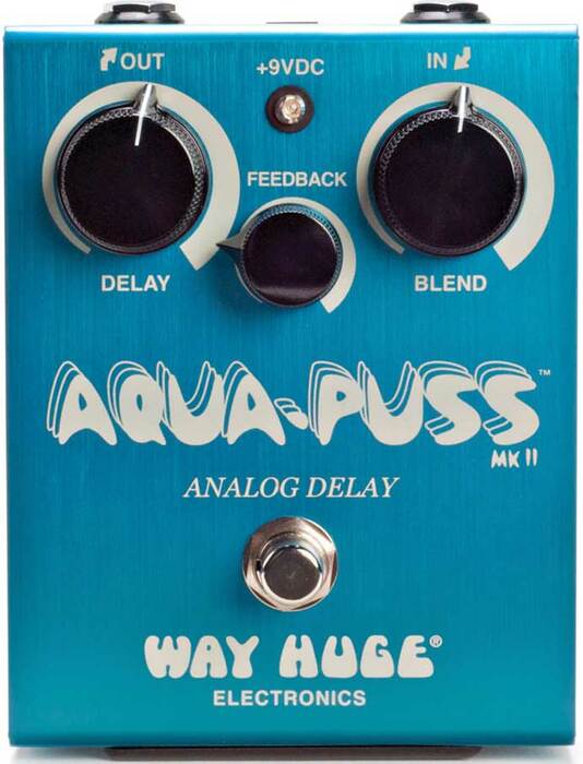 Way Huge WHE701 AquaPussAnalogDelay Guitar Effect Pedal