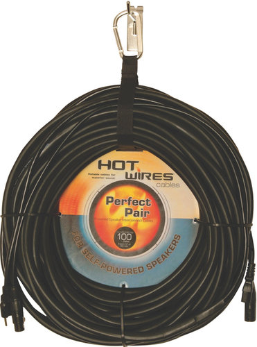 On-Stage MP-COMBO25 25' Perfect Pair Powered Speaker Cable Assembly