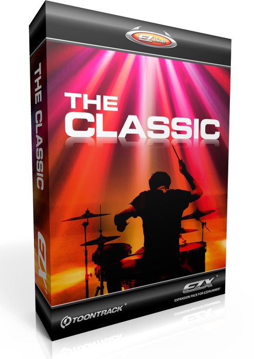 Toontrack THE-CLASSIC The Classic EZX The Classic Expansion For EZdrummer/Superior Drummer (Electronic Delivery)