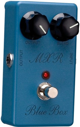 MXR M103-MXR M103 Blue Box Octave Fuzz Pedal, Octave/Fuzz