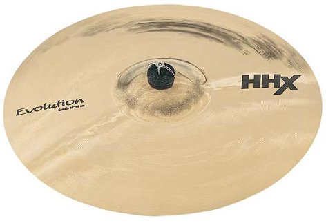 Sabian 11806XEB 18" HHX Evolution Crash Cymbal In Brilliant Finish