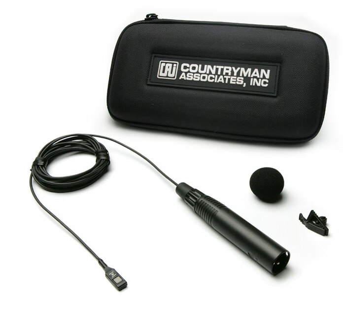 Countryman M2HW3FF05SR Isomax 2 All-Purpose Instrument Mic, Hypercardioid, Sennheiser 3.5mm Locking Plug, 5' Cable