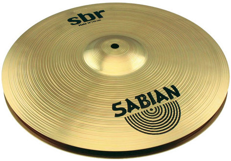 Sabian SBR1402 14" SBR Hi-Hat Cymbals In Natural Finish