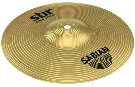 Sabian SBR1005 10" SBR Splash Cymbal In Natural Finish