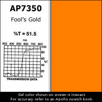 Apollo Design Technology AP-GEL-7350 Gel Sheet, 20"x24", Fools Gold Amber
