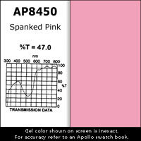 Apollo Design Technology AP-GEL-8450 Gel Sheet, 20"x24", Spanked Pink