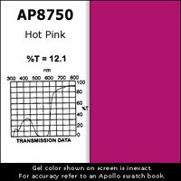 Apollo Design Technology AP-GEL-8750 Gel Sheet, 20"x24", Hot Pink