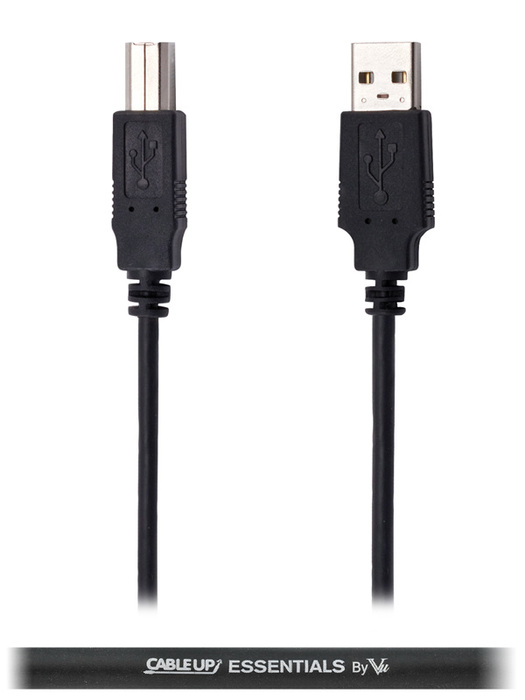 Cable Up USBA-USBB-15 15 Ft USB 2.0 Type A To Type B Cable