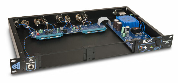 Empirical Labs EL500 1RU, 2 Module Capacity Rack For API 500 Series Compatible Modules