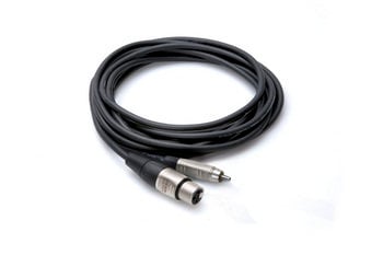 Hosa HXR-020 20' Pro Series XLRF To RCA Audio Cable