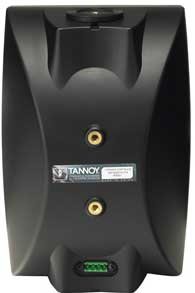 Tannoy DVS 4T 4" 2-Way Coaxial Surface-Mount Speaker, 70V/100V, Black