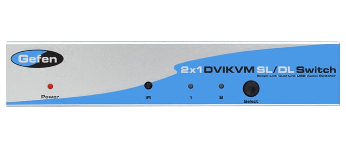 Gefen EXT-DVIKVM-241DL DVI, USB, And Audio Switcher