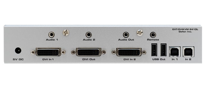 Gefen EXT-DVIKVM-241DL DVI, USB, And Audio Switcher