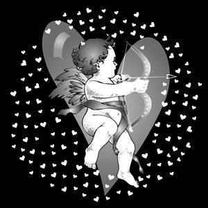 Apollo Design Technology SR-1121 Glass Gobo, Cupid W/Heart