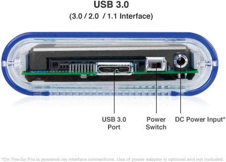 OWC OWCMSU3SSD240GB On-The-Go Pro SSD 240GB SSD USB 3.0/2.0 Storage Solution