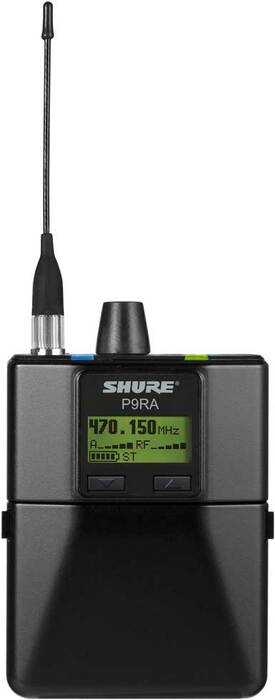 Shure P9RA Wireless Rechargeable Bodypack Receiver For PSM 900 In-Ear Monitor System