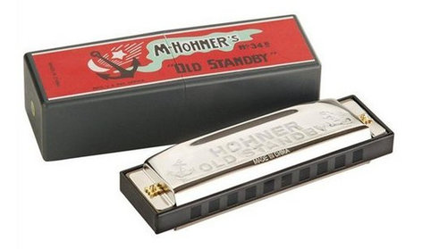 Hohner 34B-BL Old Standby Harmonica
