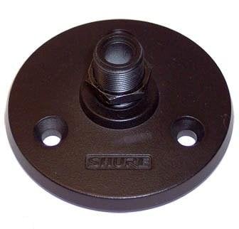 Shure A13HDB 5/8 Heavy Duty Mounting Flange, Matte Black