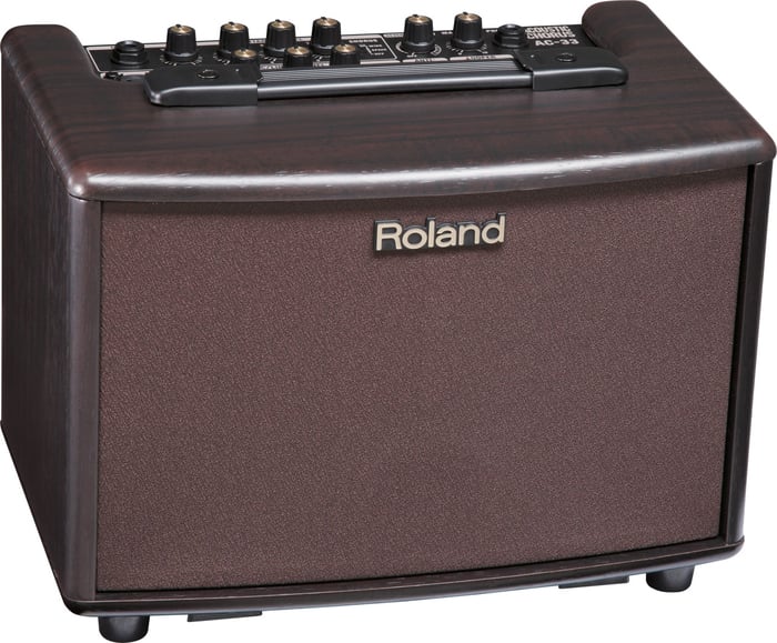 Roland AC-33 Acoustic Amplifier - Rosewood 30W 2-Channel 2X5" Portable Acoustic Amp