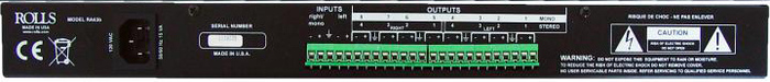 Rolls RA63B Distribution Amp 1x8 Or 2x4