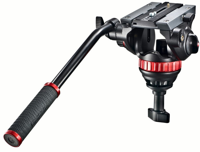 Manfrotto MVH502A 502 Fluid Video Head With 75mm Half Ball | Full Compass Systems