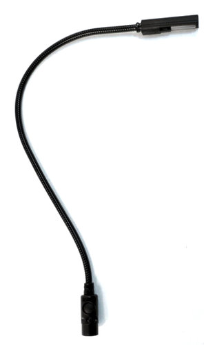 Littlite 18X-LED 18" Detachable LED Gooseneck Lamp With 3-Pin XLR Connector