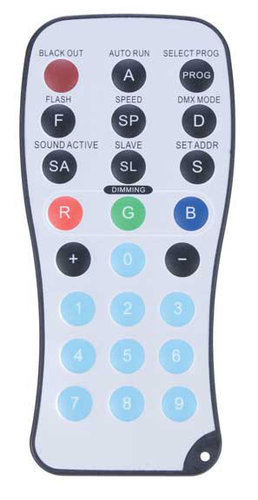 ADJ ADJ LED RC Wireless Remote Control For Compatible ADJ Fixtures