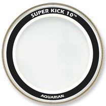 Aquarian SK10-18 18" Super-Kick 10 Two-Ply Clear Bass Drum Head