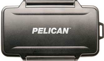 Pelican Cases 0945 Memory Card Case 4.8"x2.3"x0.6" Case For 6 Compact Flash Cards
