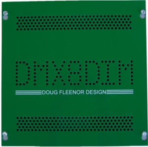 Doug Fleenor Design DMX8DIM 8-Channel DMX Dimmer In Junction Box, 250W