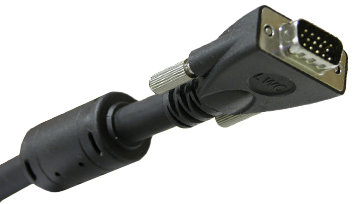 Liberty AV E-VGAM-M-75 Molded VGA M-M CL2 Cable, 75 Ft.