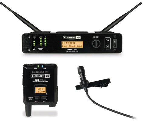 Line 6 XD-V75L Digital Wireless Lavalier Microphone System
